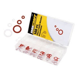 FIBER AND NYLON WASHER ASSORTMENT 140 PCS MAXCRAFT