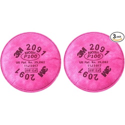 FILTER PARTICULATE P100 FOR 6300 PAIR 3M