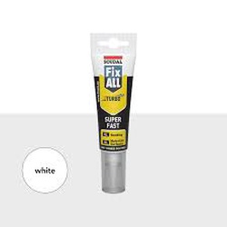 SOUDAL FIX ALL TURBO 125ML WHITE (10/box)