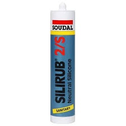 SOUDAL SILIRUB 2S WHITE 300ML