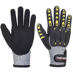 GLOVES 4 LAYERS IMPACT PROTECTION CUT RESISTANT PORTWEST