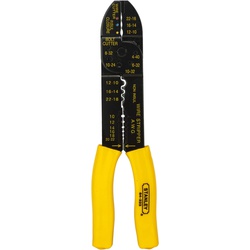 CRIMPING PLIERS 9" YELLOW AND BLACK STANLEY