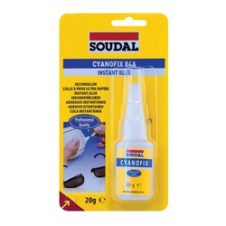 SOUDAL CYANOFIX INSTANT GLUE 84 A 20GR