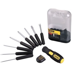 SCREWDRIVER SET 9 WAY MULTI FUNCTIONAL STANLEY