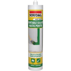 SOUDAL PAINTABLE SEALANT WHITE 270ML