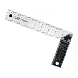 TRY SQUARE ALUMINIUM HANDLE 12" STANLEY