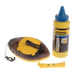 CHALK LINE AND BLUE POWER WINDER SET 30M STANLEY