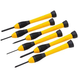 SCREWDRIVER SET 6PC PRECISION STANLEY