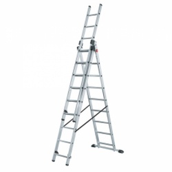 Three Section Aluminium Extension Ladder