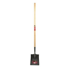 SHOVEL SQUARE MOUTH WOODEN HDL