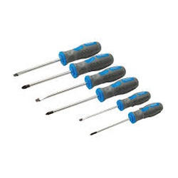 SCREWDRIVER SET 6PC MAGNETIC TIP SILVERLINE