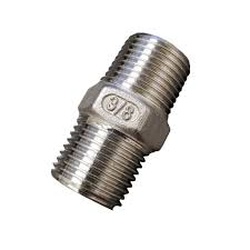 AIR HEX NIPPLE 3/8" PCL