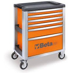 ROLLER CABINET 6 DRAWERS MT ORANGE BETA