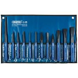 PUNCH AND CHISEL 12PC SET DRAPER