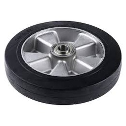 RUBBER TROLLEY WHEEL