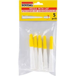 SOUDAL NOZZLE FIX ALL 5PC SET