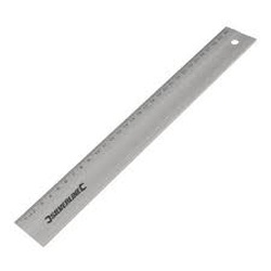 RULER ALUMINIUM 1000MM SILVERLINE