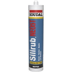 SOUDAL SILIRUB NE05 WHITE 300ML