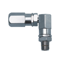 RIGHT ANGLE SWIVEL 1/4F -1/4M GROZ