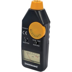 SOUND LEVEL METER 50-126DB SILVERLINE