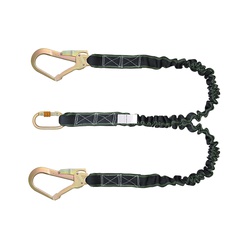 DOUBLE LANYARD WITH SHOCK ABSORBER 2 MTR PN 371NKARAM