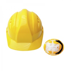 Ventilated Safety Helmet With Pinlock Suspension