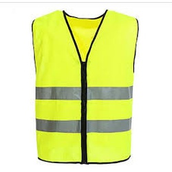 REFLECTOR VEST WITH ZIP