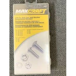 BOLT, NUT AND WASHER ASSORTMENTS METRIC 330 PCS MAXCRAFT