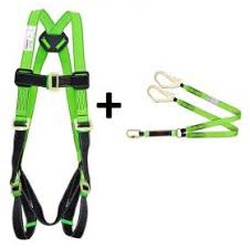 SAFETY HARNESS FULL BODY WITH DOUBLE LANYARD VAULTEX