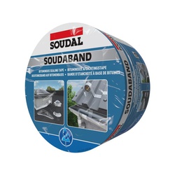 SOUDAL SOUDABAND SEALING TAPE 75MM X 10M COLOUR ALU