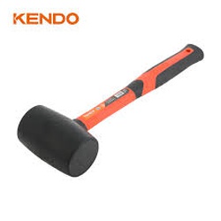 RUBBER/PVC MALLET F/G HANDLE 40MM KENDO