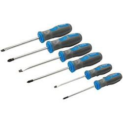 SCREWDRIVER SET 6PC HAMMER THROUGH SILVERLINE