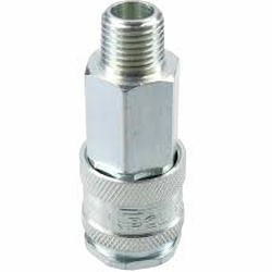 XF COUPLER MALE THREADED 1/4" PCL