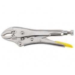 Locking pliers curved jaw 225