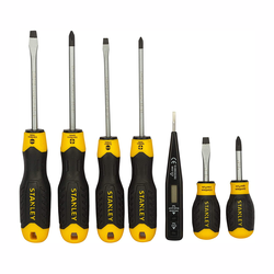 SCREWDRIVER SET 6PCS COLOR CODED HANDLE USA STANLEY