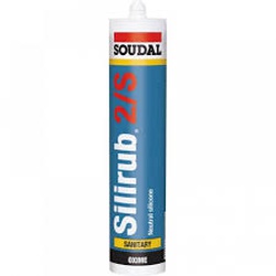 SOUDAL SILIRUB 2S TRANSPARENT 300ML