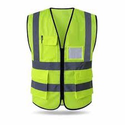 REFLECTOR VEST WITH POCKET & ZIP KNICKER