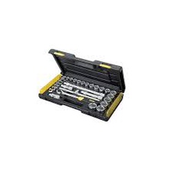 RATCHET SET 1/2" DR 10PC 13-24MM STANLEY