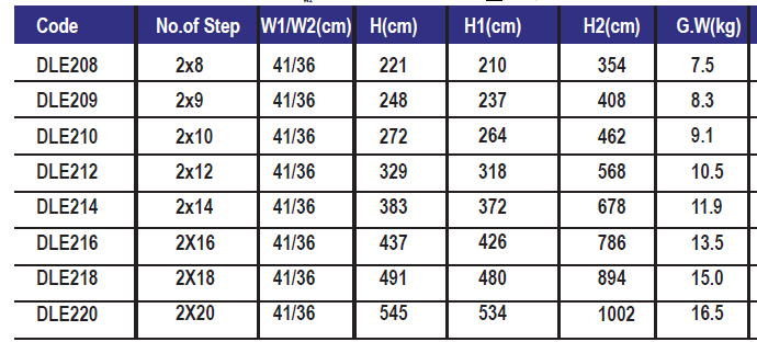 Two Section Extension Ladder