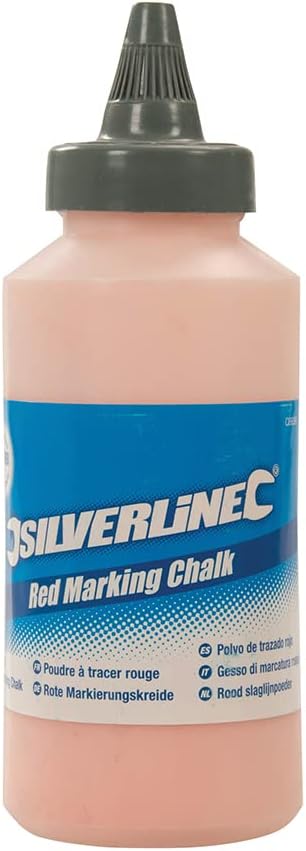 CHALK POWDER REFILL RED SILVERLINE | Elite tools