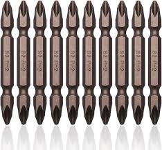 SCREWDRIVER BIT SET DOUBLE ENDED STAR BIT PH2 65MM | Elite tools
